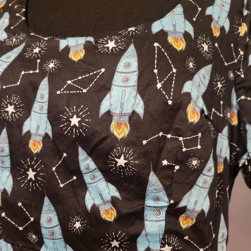 Modcloth Rocketship Dress - Picture 5 of 5